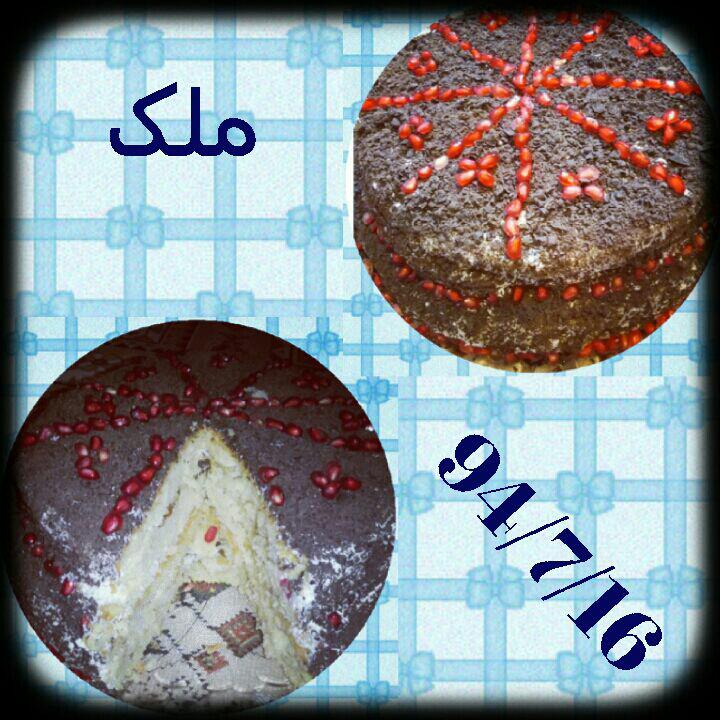 عکس کیک اسفنجی