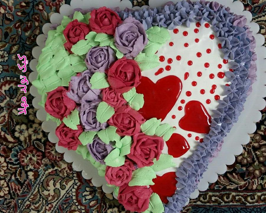 عکس کیک تولد مهلا