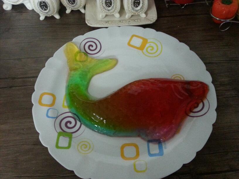  ژله مدل ماهی 