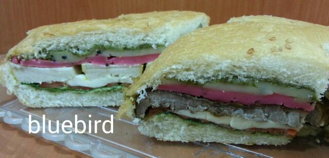 عکس ساندویج بیف و مرغ پستو