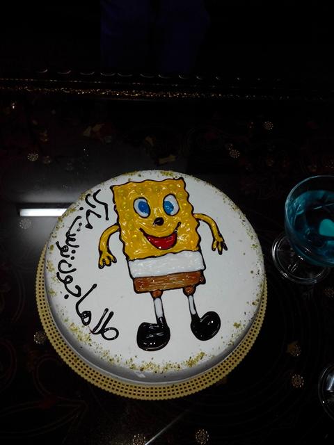 کیک تولد پسرم...