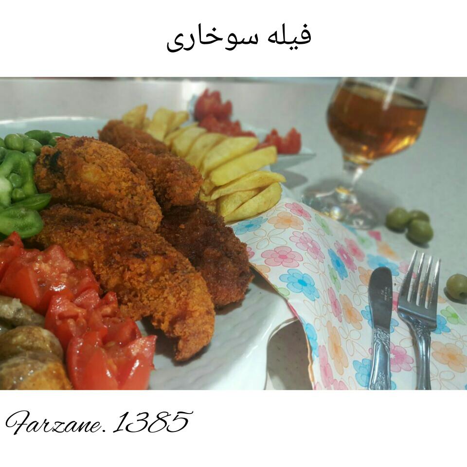 عکس فیله ی مرغ سوخاری