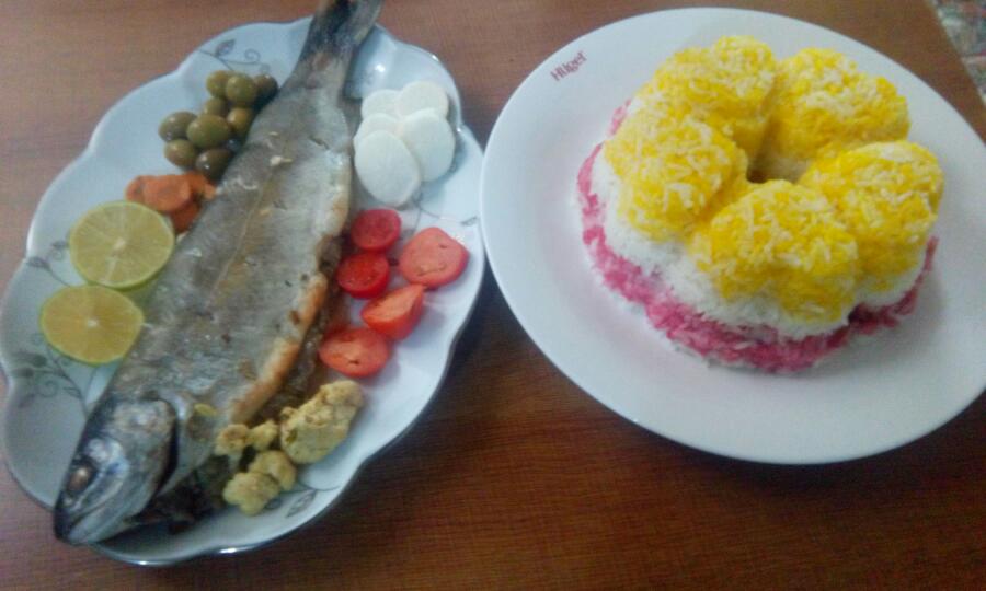 ماهی و برنج 