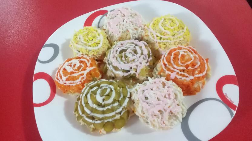 عکس سالاد الویه