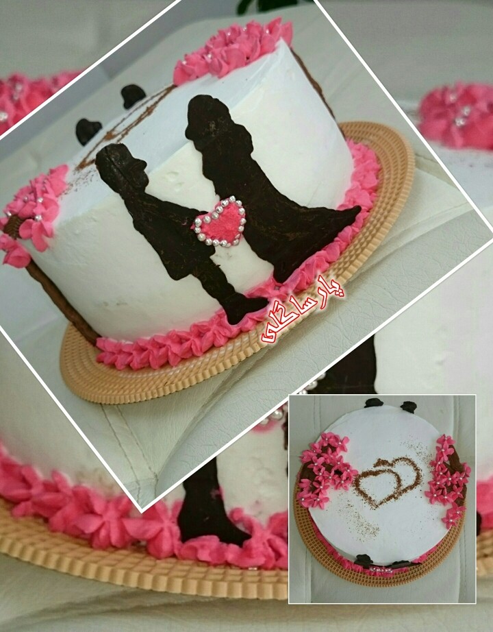 عکس کیک سالروز ازدواج 