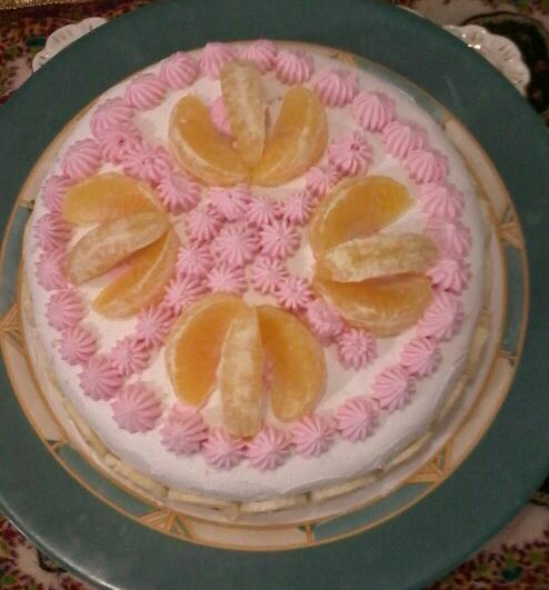 سلام این کیک برا تولد حضرت محمدوامام صادق درست کردم البته سالگرد ازدواجمون هم هست21سال گذشت