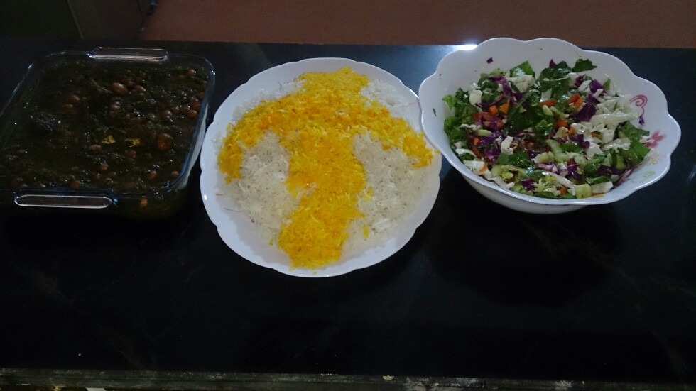 عکس ناهار جمعه ما قرمه سبزی
