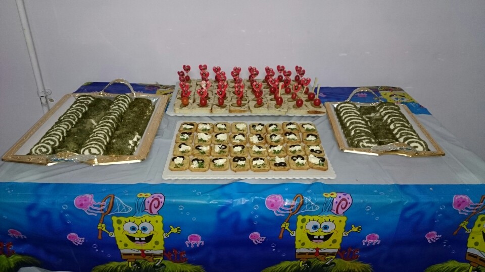 عکس میز فینگر فود