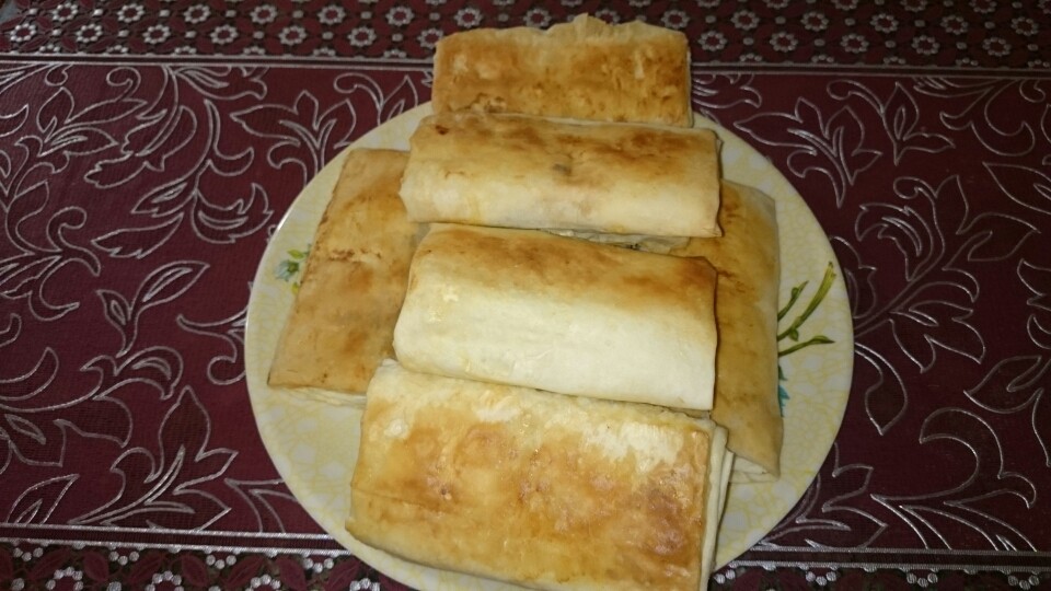 عکس نان خرمایی با خمیر یوفکا 