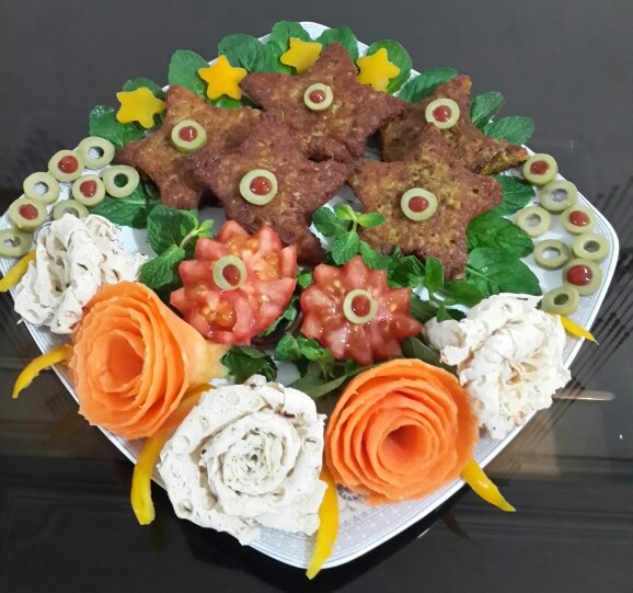 عکس شام ساده من کوکوسیب زمینی