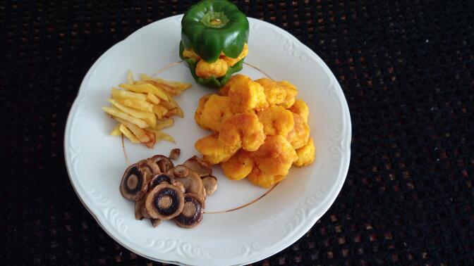 عکس میگو سوخاری