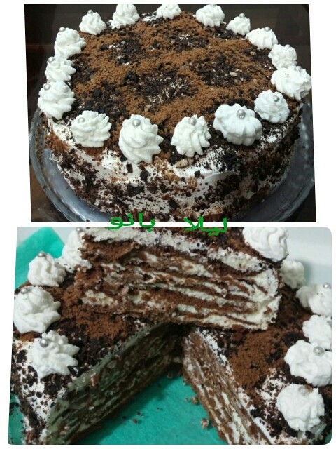 عکس کیک ناپلئونی