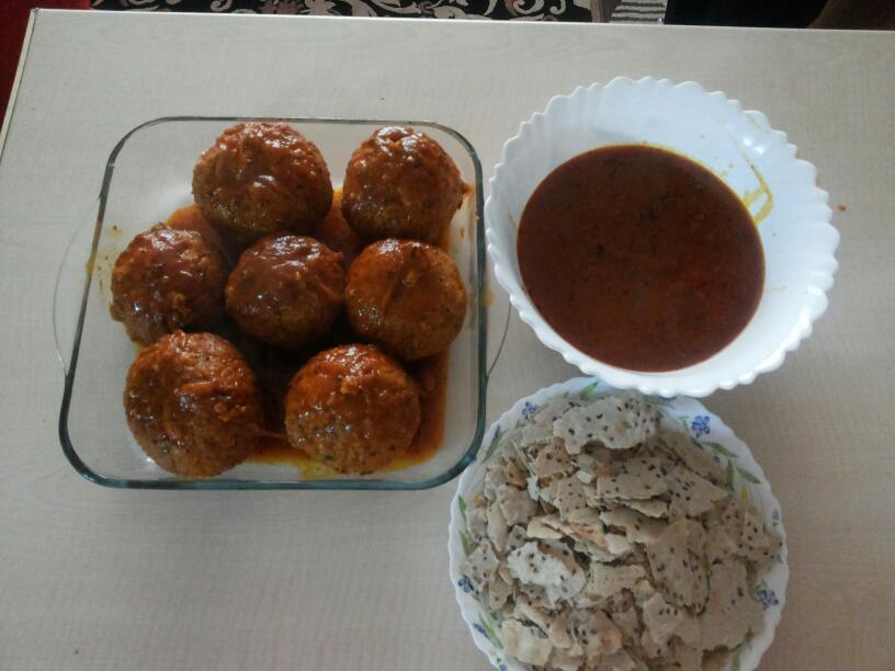 عکس کوفته تبریزی