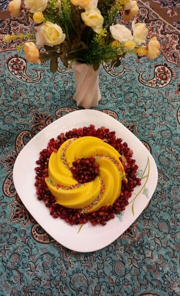 دسر زعفرانی