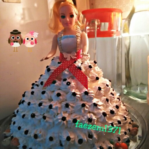 کیک عروس فائزه پخت