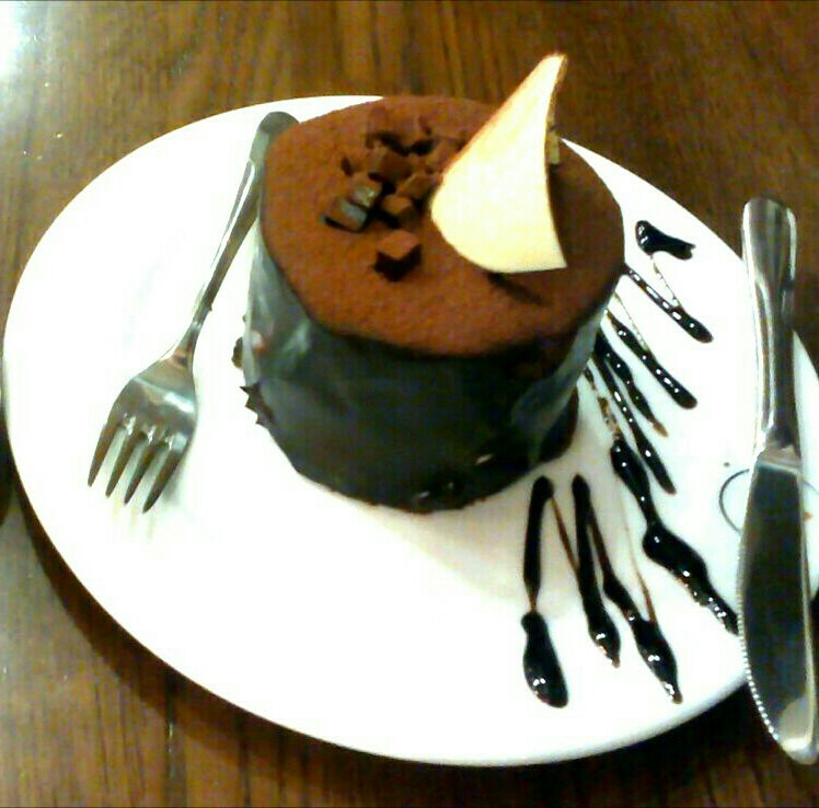 عکس کاپ کیک دبل شکلات
