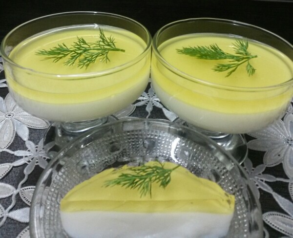عکس ژله با فرنی