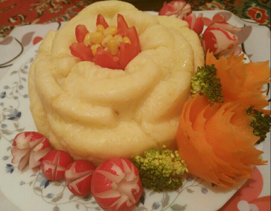 عکس سالاد قالبی