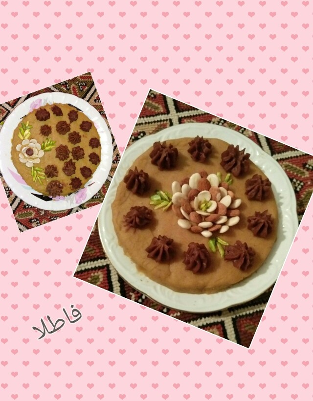 عکس حلوای ارد گندم