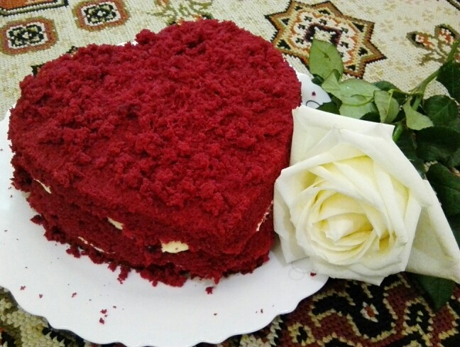 عکس کیک قرمزمخملی