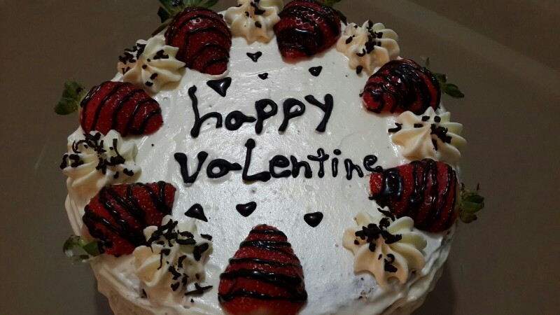 عکس کیک روز ولنتاین