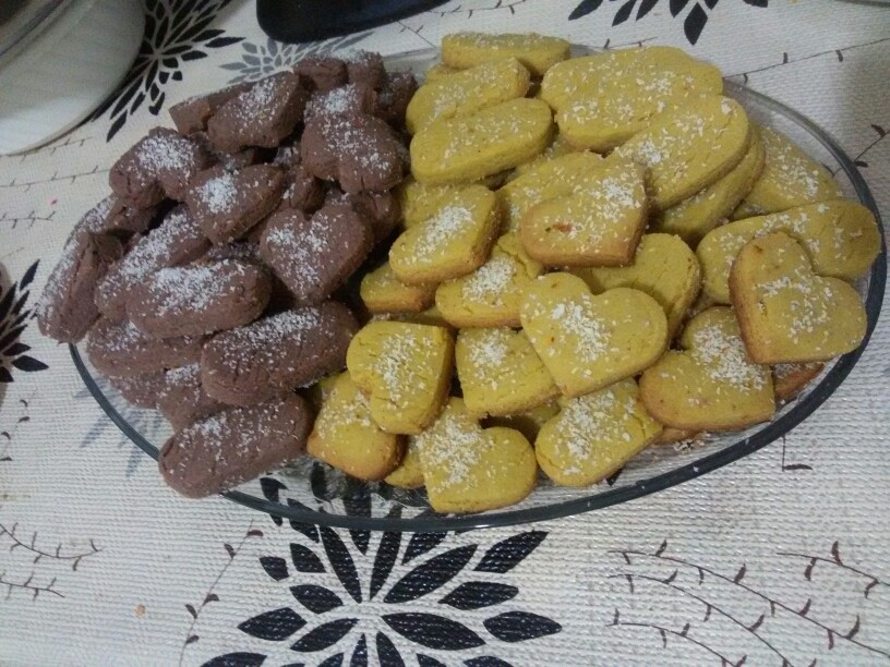 عکس اینم از شیرینی خشک من واسه عید