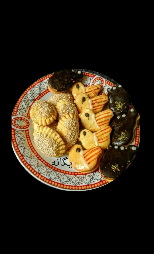 عکس شیرینی عیدانه 