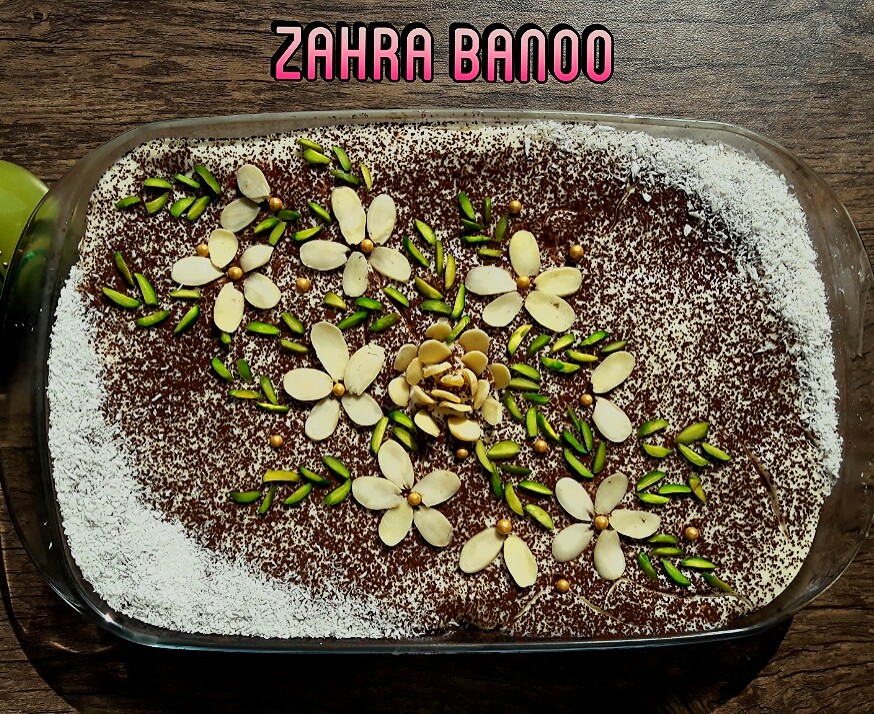 عکس دسر مخصوص زهرا بانو