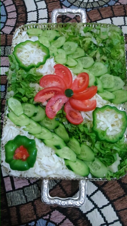 عکس سالاد سبزیجات 