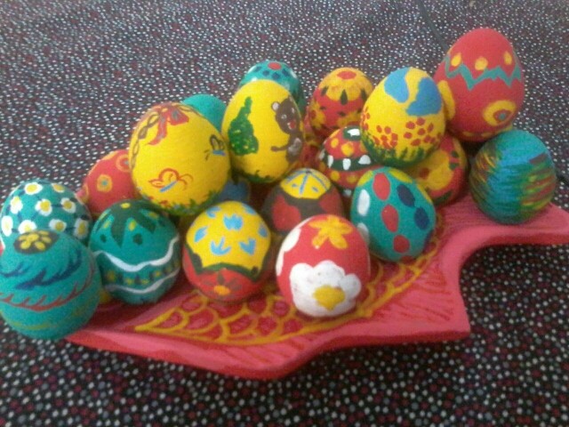 تخم مرغ رنگی