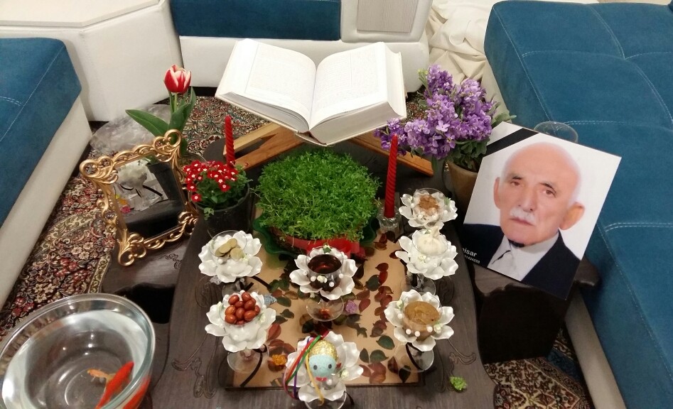 سفره ی هفت سین ما