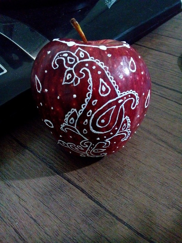 عکس تزئین سیب هفت سین