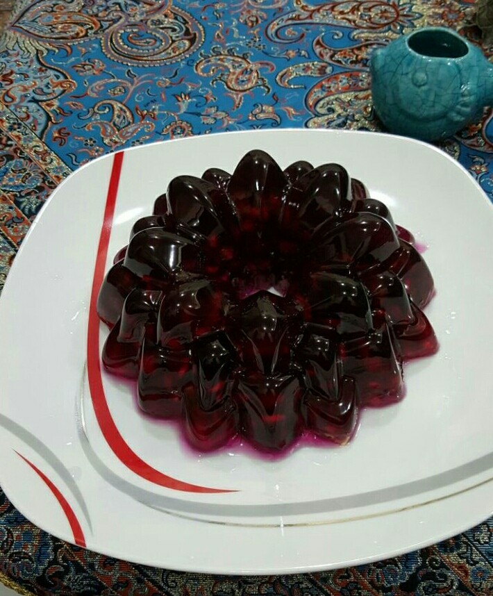 عکس ژله انار