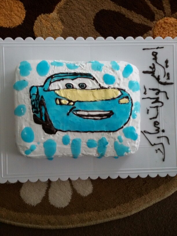 کیک تولد پسر گلم
