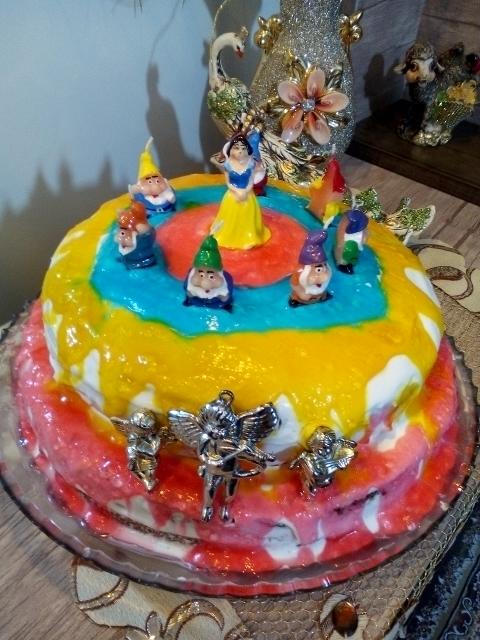 عکس کیک تولد دختر گلم