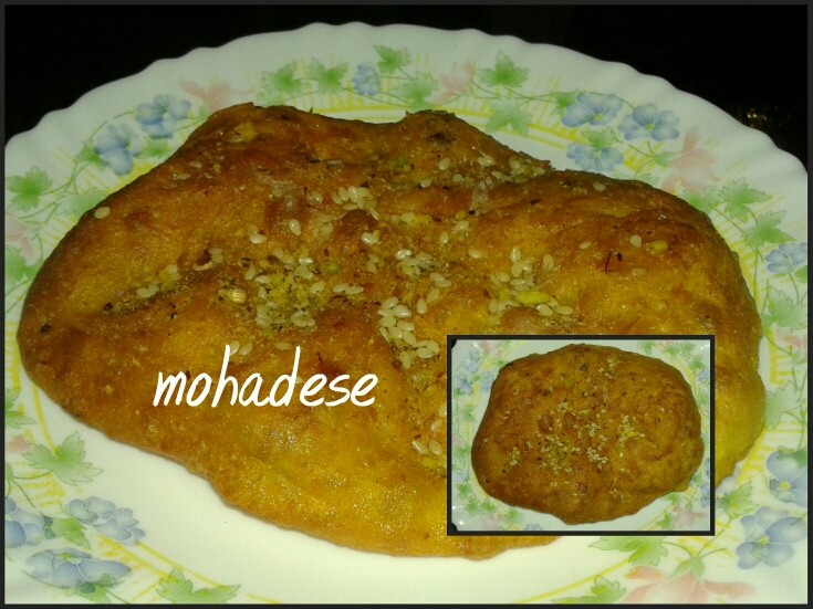 عکس سوروک (نان محلی یزدی)