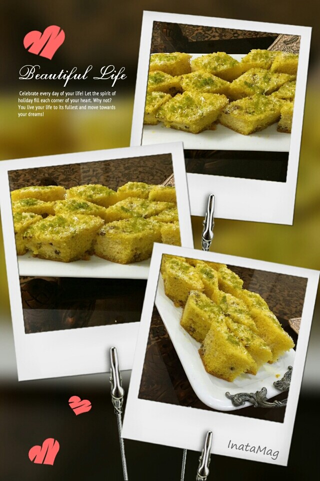 کیک شربتی قزوین