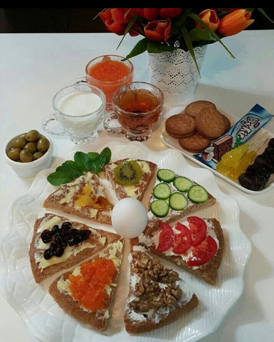 عکس صبحانه سالم