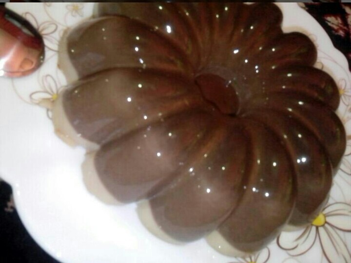 عکس پودینک شکلاتی