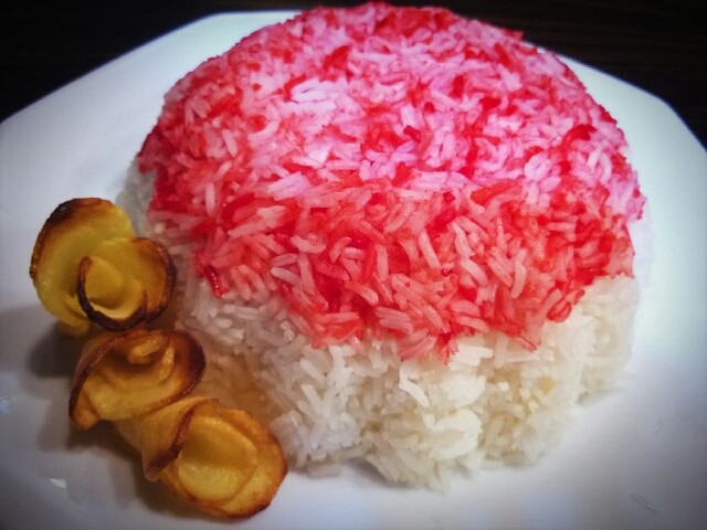 عکس طرز پخت برنج با ماکروویو 