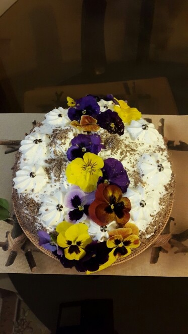 کیک خامه ای
برای مهمونی خونه مادرشوهرم ،تقیدم به همه ی دوستان پاپیونی