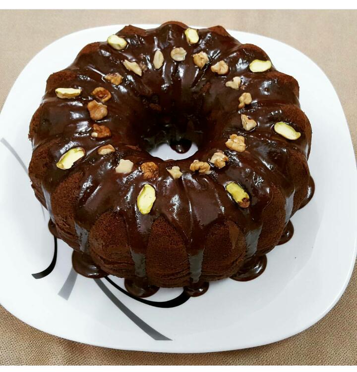 عکس کیک شکلاتی
