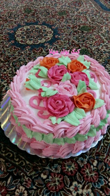 کیک تولد من برای دوستم