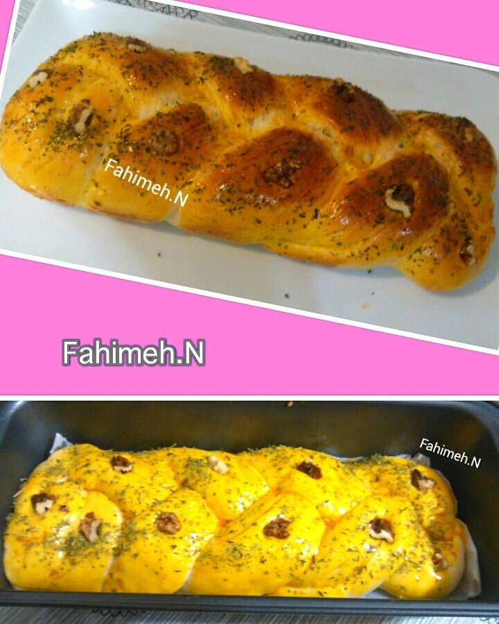عکس دستور پخت نان شیرمالم،که قول داده بودم بفرستم