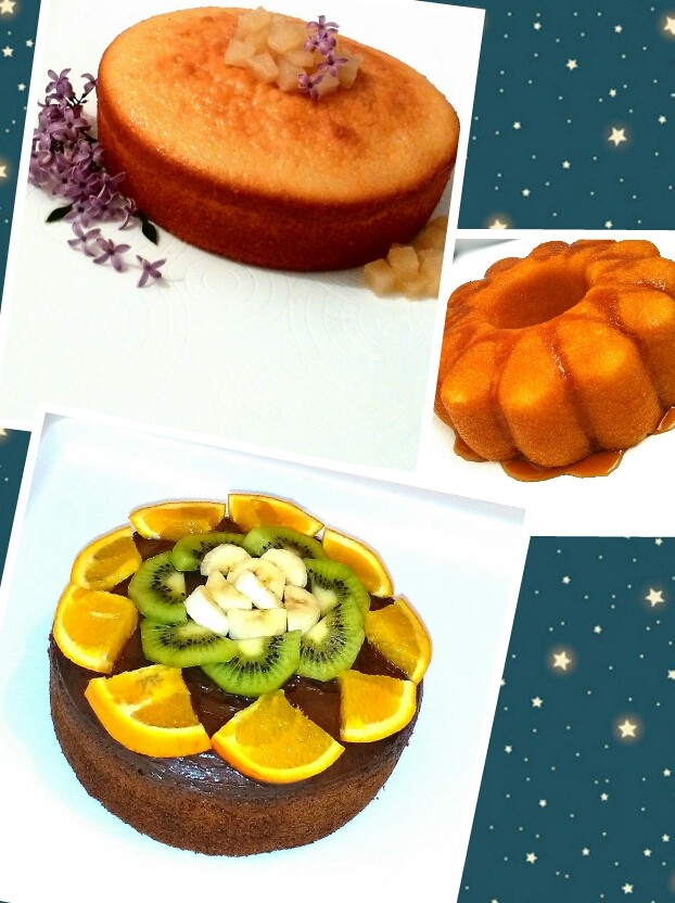 عکس کیک ساده خانگی