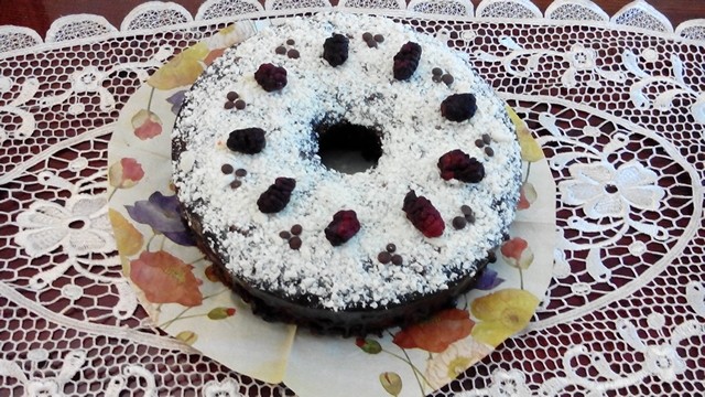 کیک شیفون موکا