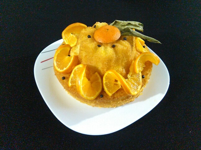 کاپ کیک پرتقالی با رویه مخصوص وانیلی