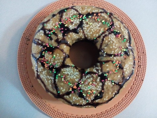 کیک دارچین کاکائو