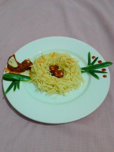 اسپاگتی سبزیجات 