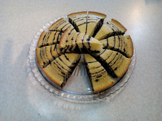 zebra cake..... 